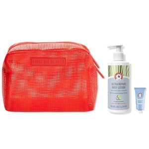 First Aid Beauty Skincare and Bag Set